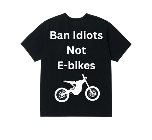 BanIdiots.co T-shirt (black)