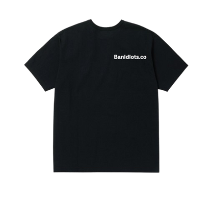 BanIdiots.co T-shirt (black)