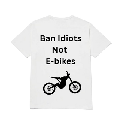 BanIdiots.co T-shirt (white)