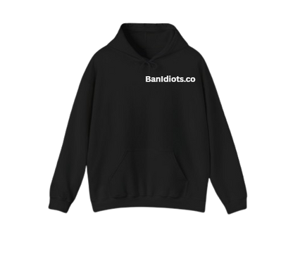 BanIdiots.co Hoodie (Black)