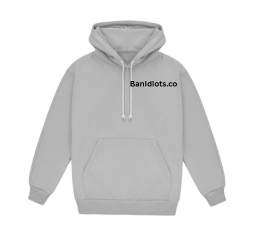 BanIdiots.co Hoodie (Grey)