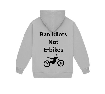 BanIdiots.co Hoodie (Grey)